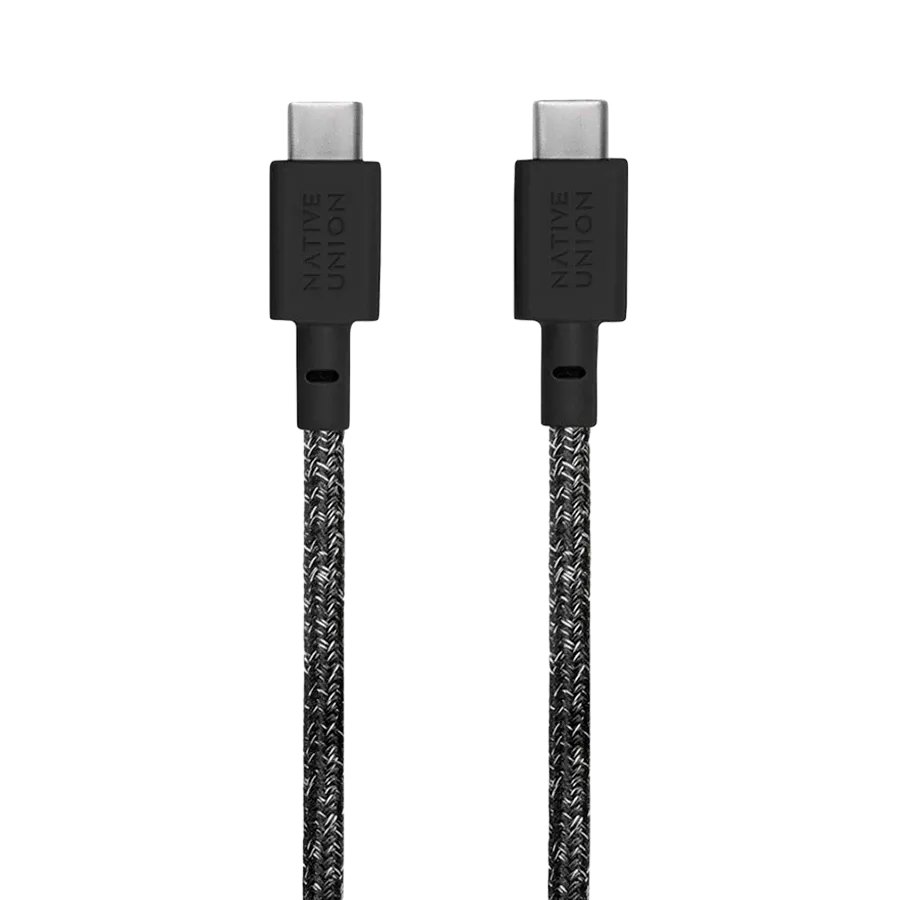 Кабель NATIVE Union Belt Cable USB-C to USB-C Space Gray 1.2 m