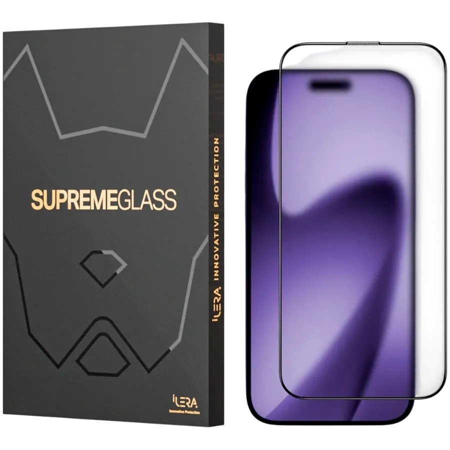Захисне скло iLera Frosted Glass для iPhone 17 (ILFRGL17)