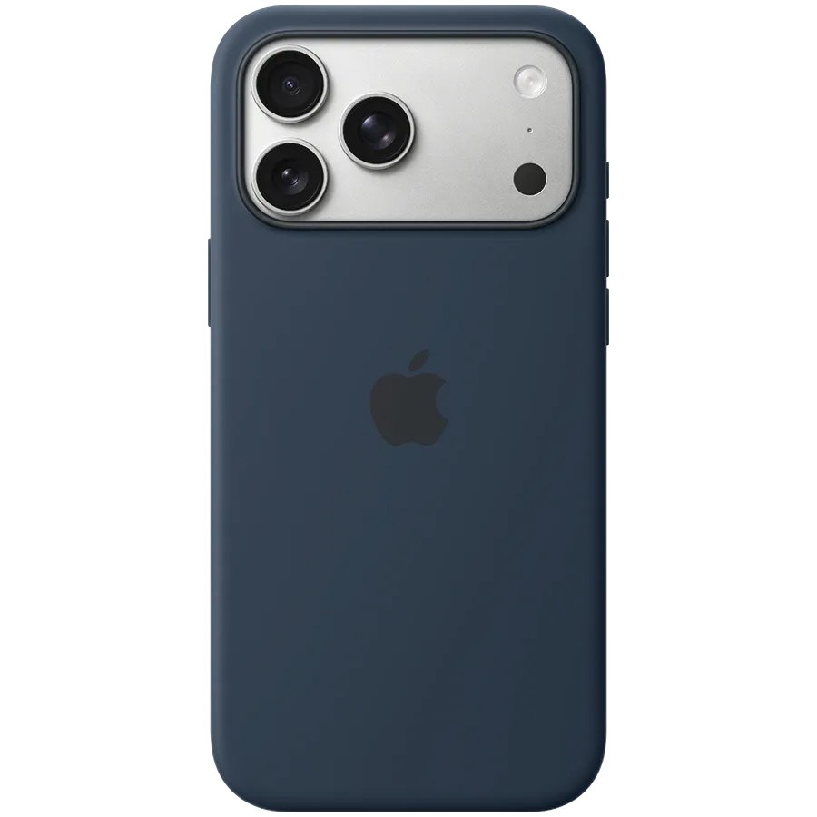 Apple Чохол силіконовий з MagSafe Темна ніч для iPhone 17 Pro Max
