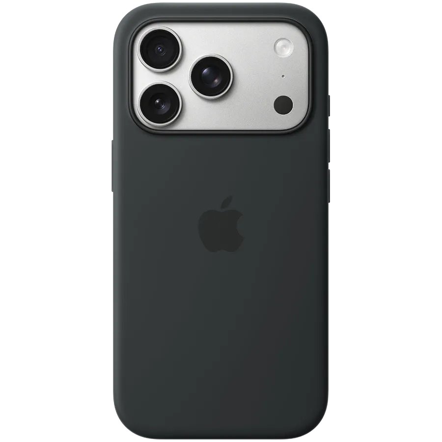 Apple Чохол силіконовий з MagSafe Чорний для iPhone 17 Pro