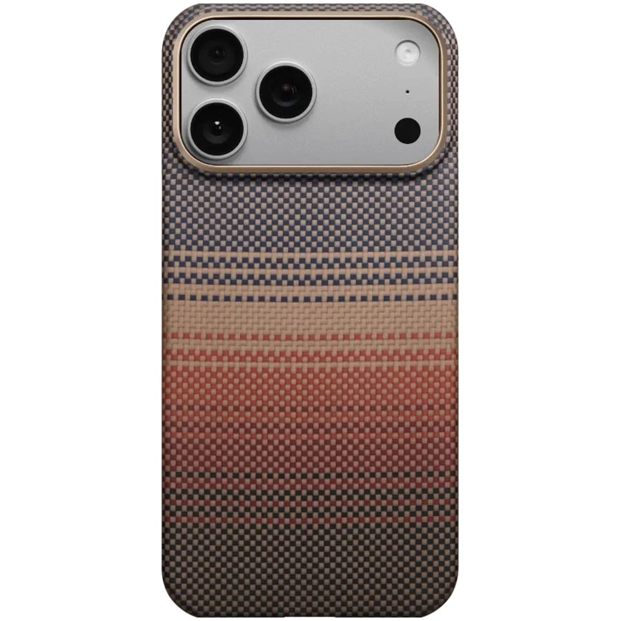 PITAKA Чохол Ultra Slim with MagSafe Теплий захід для iPhone 17 Pro (KI1702SP)