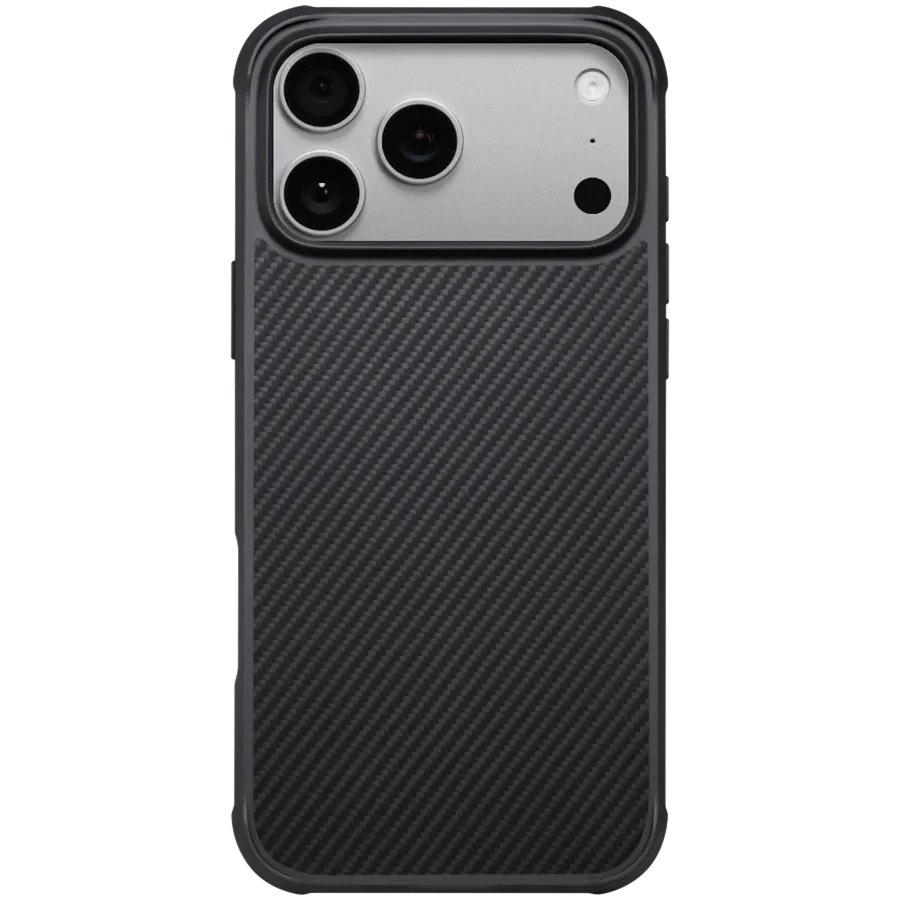 PITAKA Захисний чохол Aramid UltraGuard with MagSafe Чорний/Сірий для iPhone 17 Pro