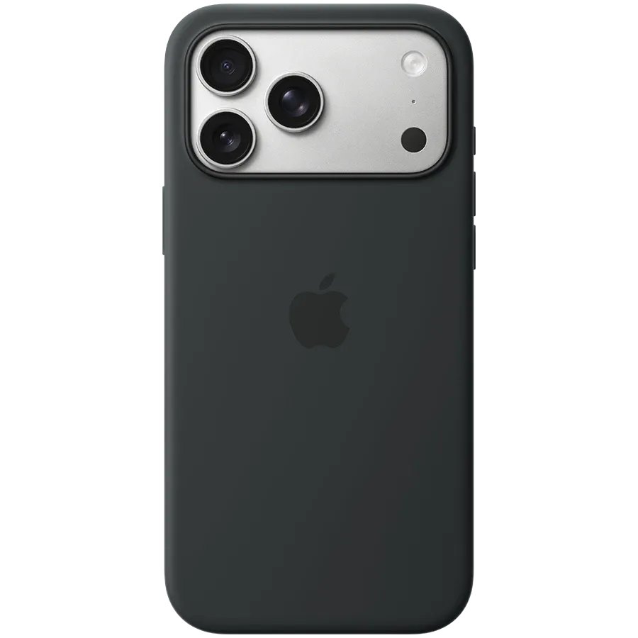 Apple Чохол силіконовий з MagSafe Чорний для iPhone 17 Pro Max