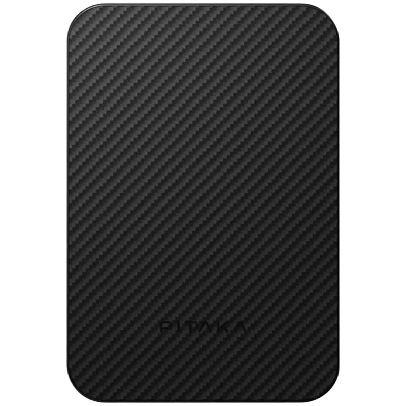 Зарядний пристрій Pitaka Aramid Qi2 5000 mAh Twill Black/Grey