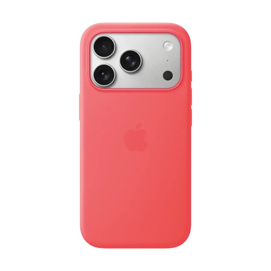Apple Чохол силіконовий with MagSafe Bright Guava для iPhone 17 Pro