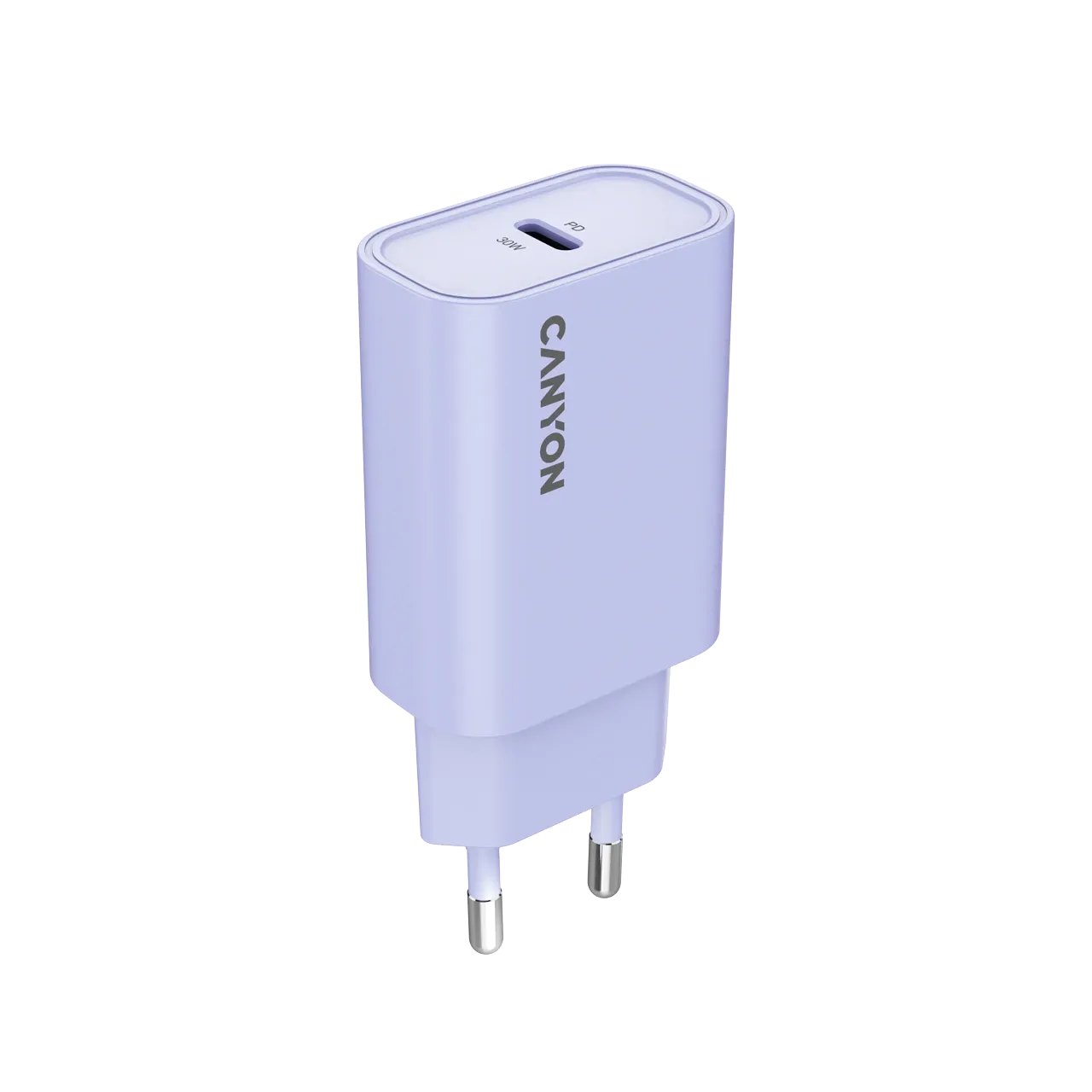 CANYON Адаптер живлення OnCharge 30CL 1*USB-C 1*USB Тип C, 30 Ват