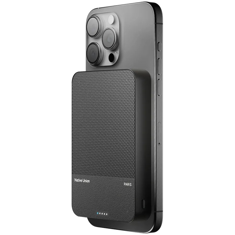 Бездротовий зарядний пристрій Native Union (Re)Classic Power Bank 10000mAh -BLACK