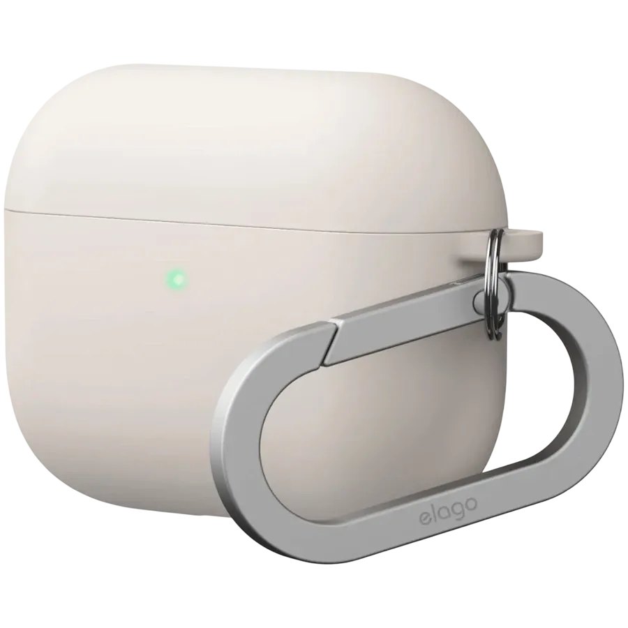 ELAGO Чохол Liquid Hybrid Hang  Бежевий для AirPods Pro (Gen3)