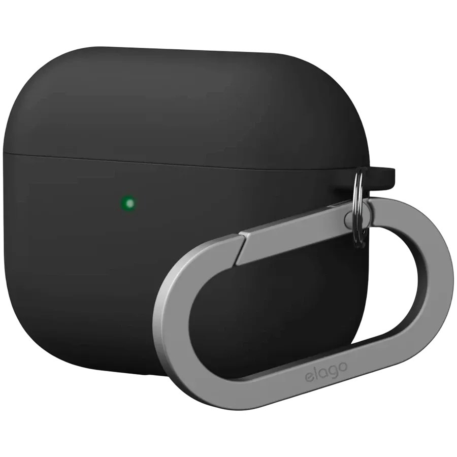 ELAGO Чохол Liquid Hybrid Hang  Чорний для AirPods Pro (Gen3)