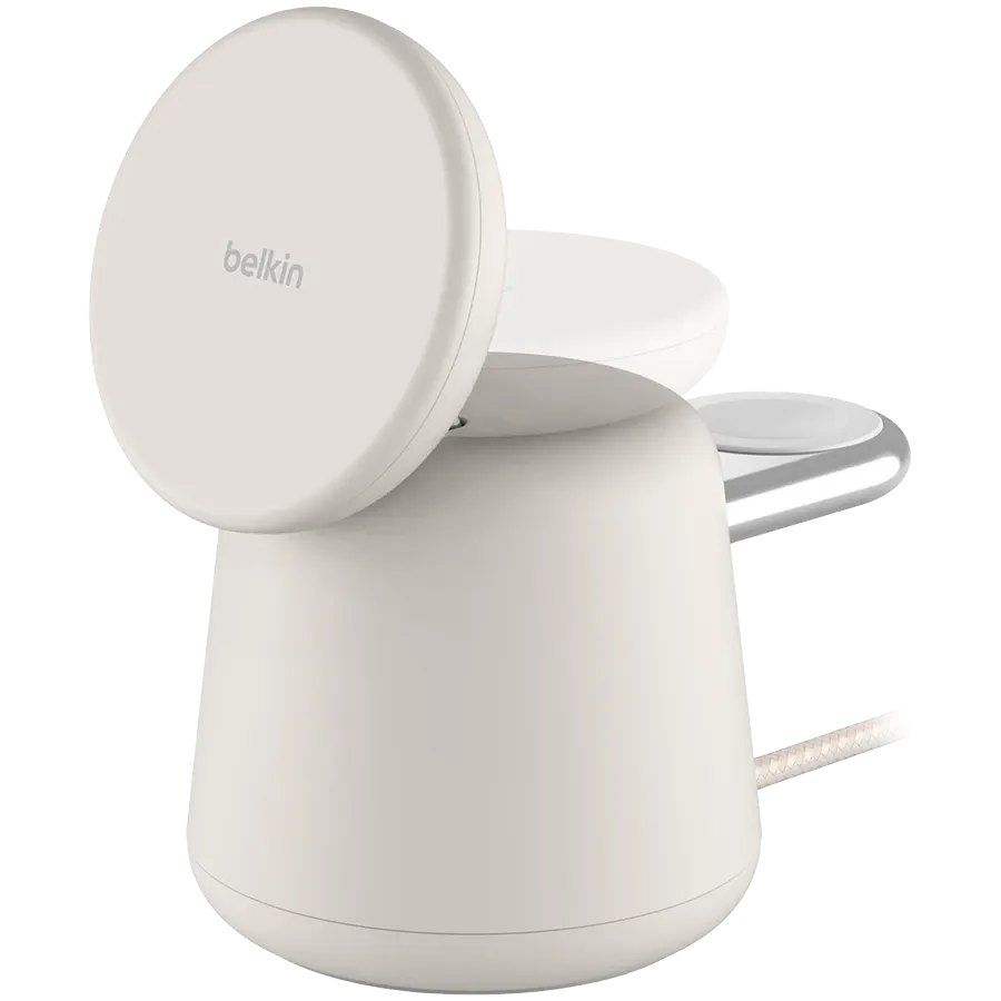 BELKIN Індукційний зарядний пристрій BoostCharge Pro 2-in-1, 15 Ват