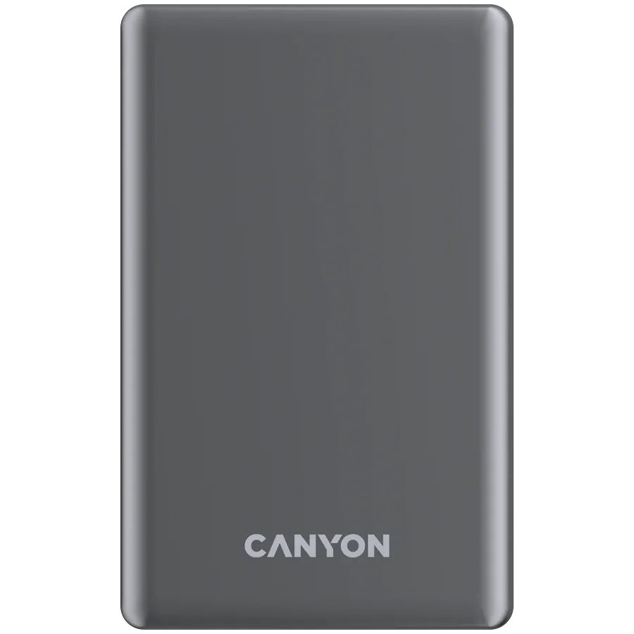 CANYON OnPower 505 Живлення - зарядний пристрій для батареї, Темно-сірий