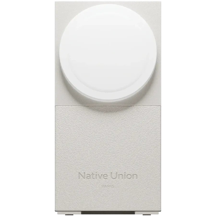 Бездротовий зарядний пристрій Native Union Rise 2-in-1 Qi2 Sandstone (RS-2IN1-SAN)