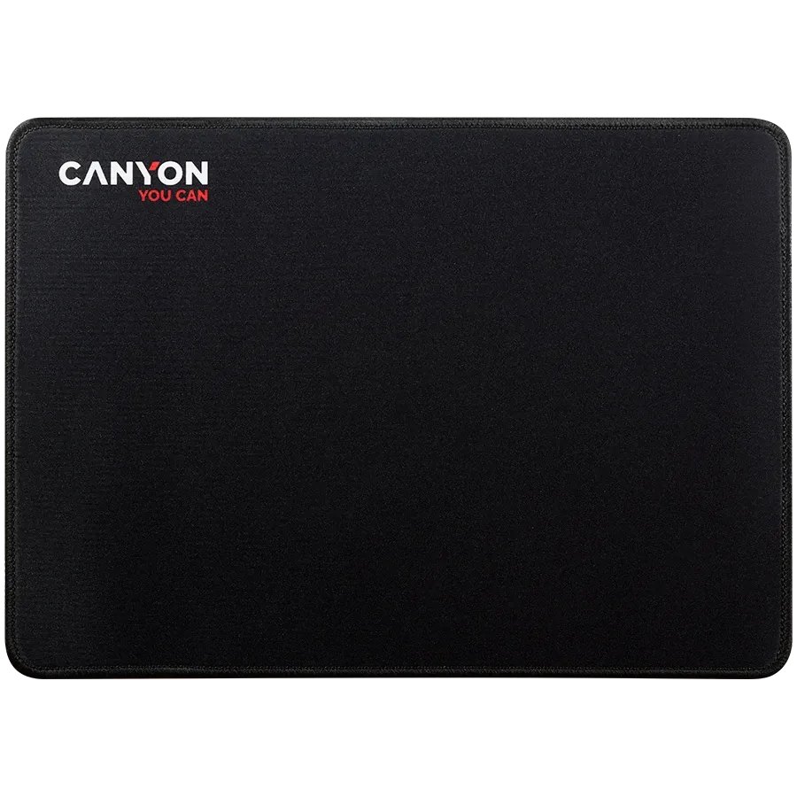 CANYON Mouse pad, Multipandex (non gaming), blister cardboard, Чорний