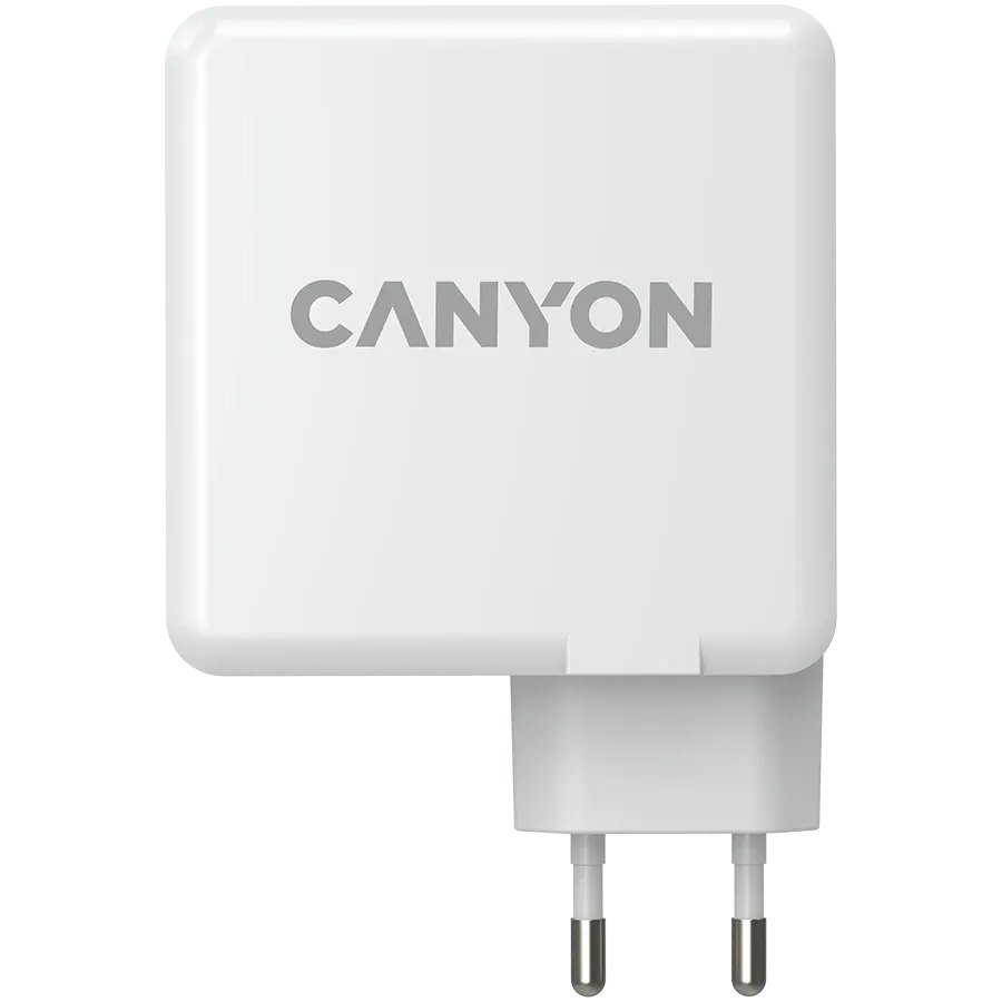 CANYON Адаптер живлення H-100 4*USB/USB-C, 100 Ват