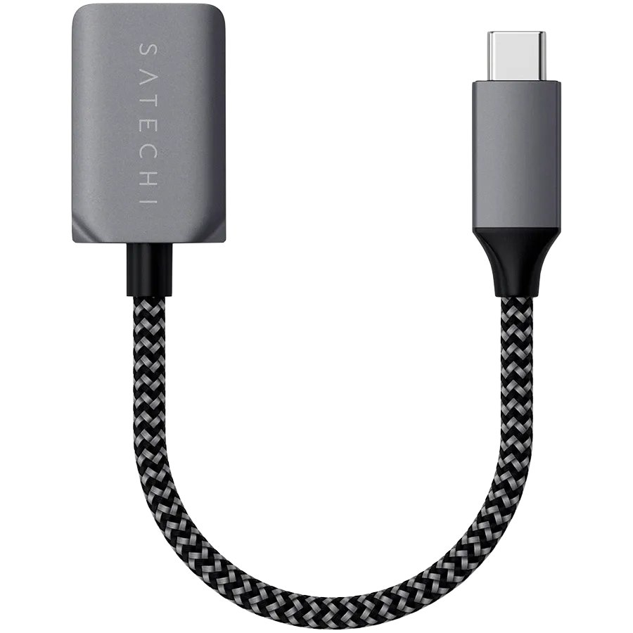 Адаптер SATECHI USB-C to USB 3.0 Cable Space Gray (ST-UCATCM)