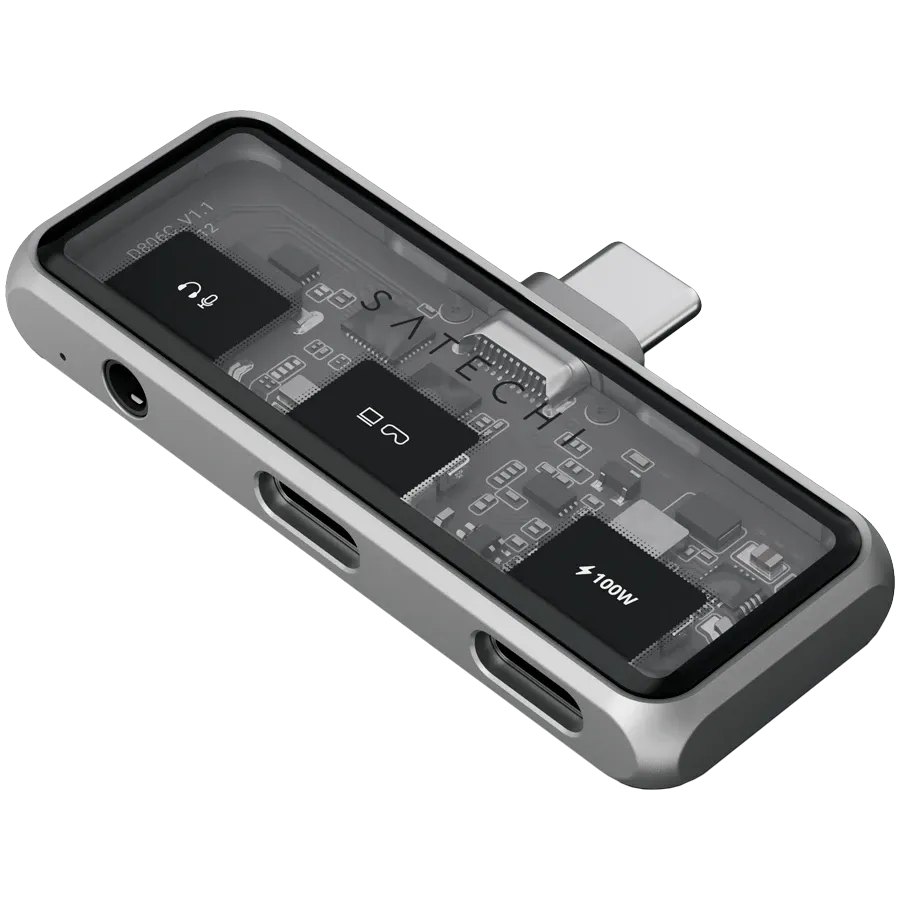 Хаб Satechi Mobile XR with Audio Space Grey (ST-HXRAJM)