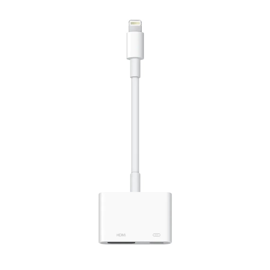Apple Lightning Digital AV Adapter, Білий
