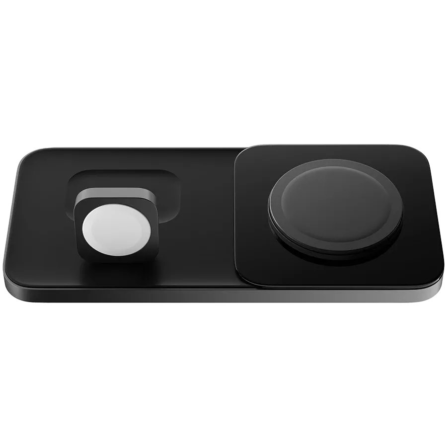NOMAD Індукційний зарядний пристрій Base One Max Qi2 3-in-1, 15 Ват