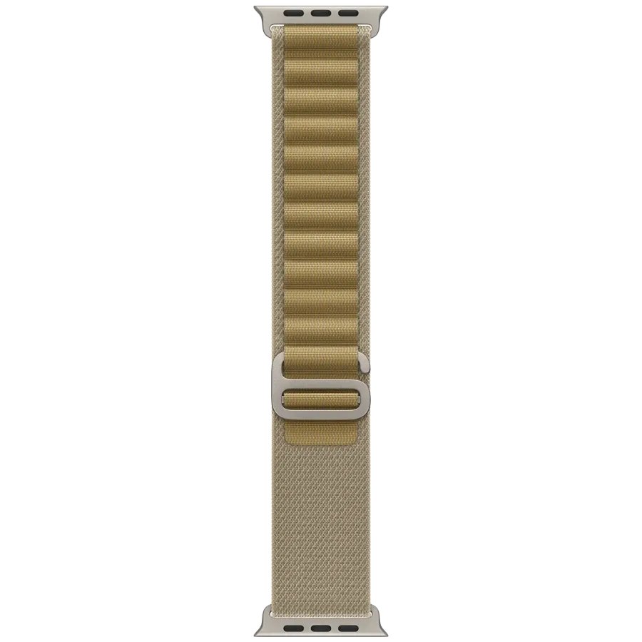 Apple 49mm Alpine Loop - Natural Titanium Finish Ремінець Alpine Loop - Natural Titanium Finish Tan за Apple Watch 44 mmApple Watch 45 mmApple Watch 46 mmApple Watch 49 mm 44/45/46/49 mm
