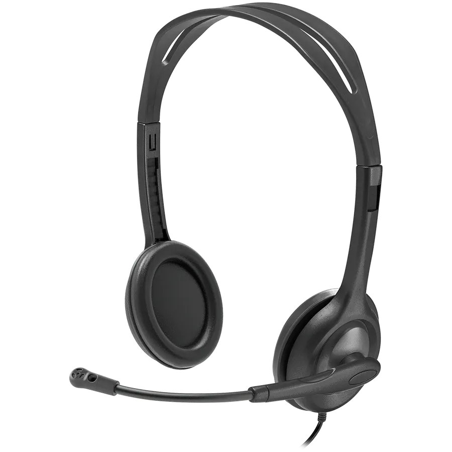 Навушники LOGITECH H111 Black (L981-000593)