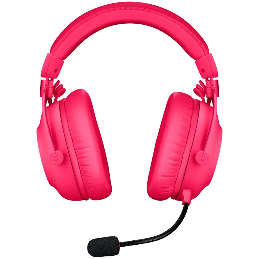 LOGITECH PRO X 2 LIGHTSPEED {Бездротове} Ігрова гарнітура, Пурпурный