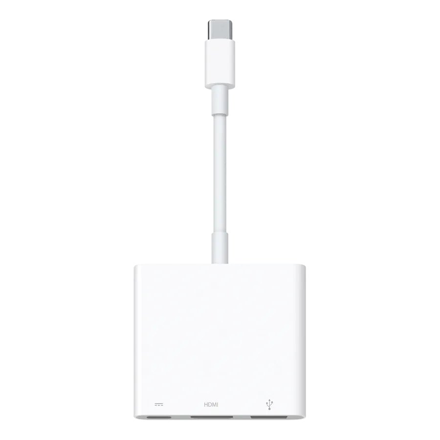 Apple USB-C Digital AV Multiport Adapter, Білий