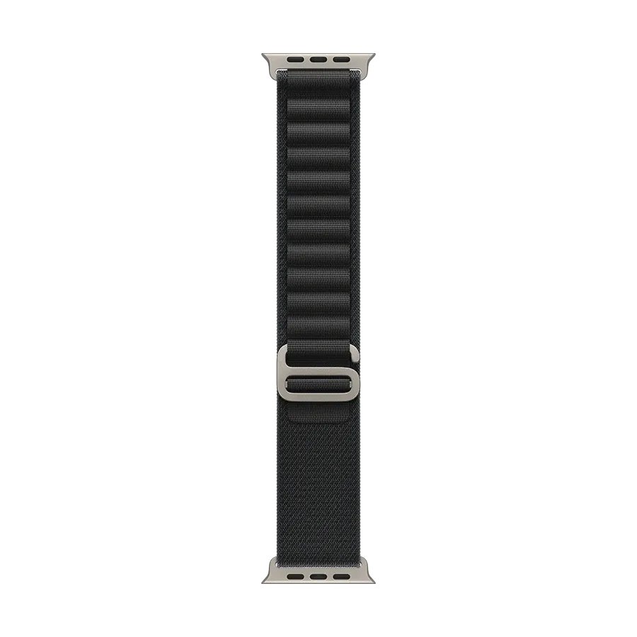 Apple 49mm Loop - Large Ремінець Alpine Loop Чорний за Apple Watch 44 mmApple Watch 45 mmApple Watch 46 mmApple Watch 49 mm 44/45/46/49 mm
