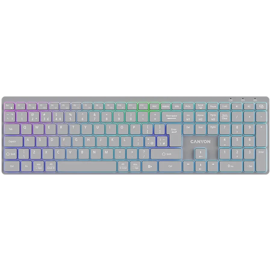 CANYON HKB-W11 Клавіатура, Великобританія/US English