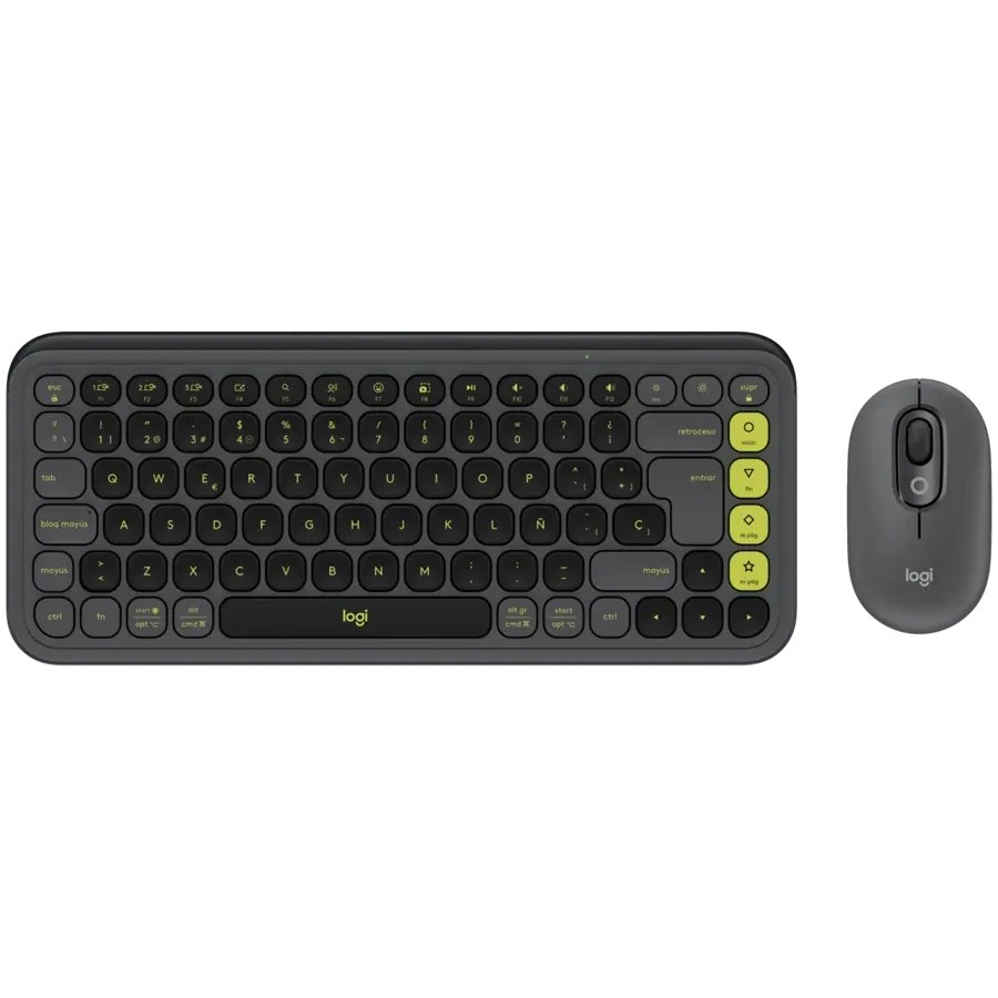 Клавіатура LOGITECH POP ICON COMBO GRAPHITE