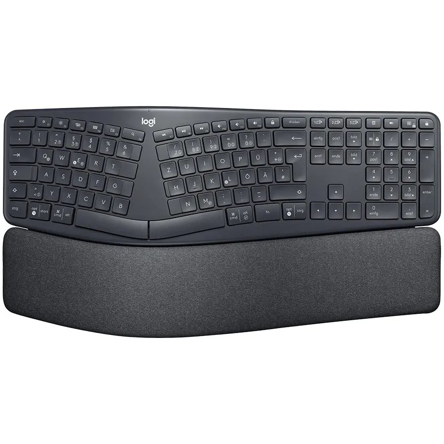 Клавіатура LOGITECH K860 ERGO Bluetooth/Wireless ENG Black (L920-010108)