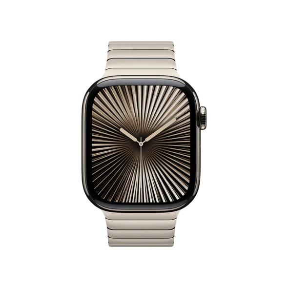 Смарт-годинник Apple Watch Series 10 GPS + Cellular 46mm Natural Titanium Case w. Natural Link Bracelet (MX163+MXMF3)