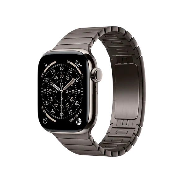 Смарт-годинник Apple Watch Series 11 GPS + Cellular 42mm Natural Tit. Case w. Slate Link Bracelet (MF9H4+MXMD3)