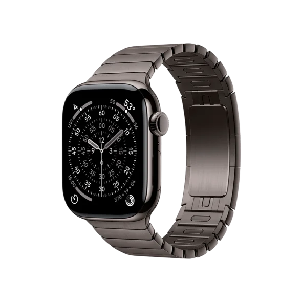 Смарт-годинник Apple Watch Series 11 GPS + Cellular 42mm Slate Tit. Case w. Slate Link Bracelet (MF9K4+MXMD3)