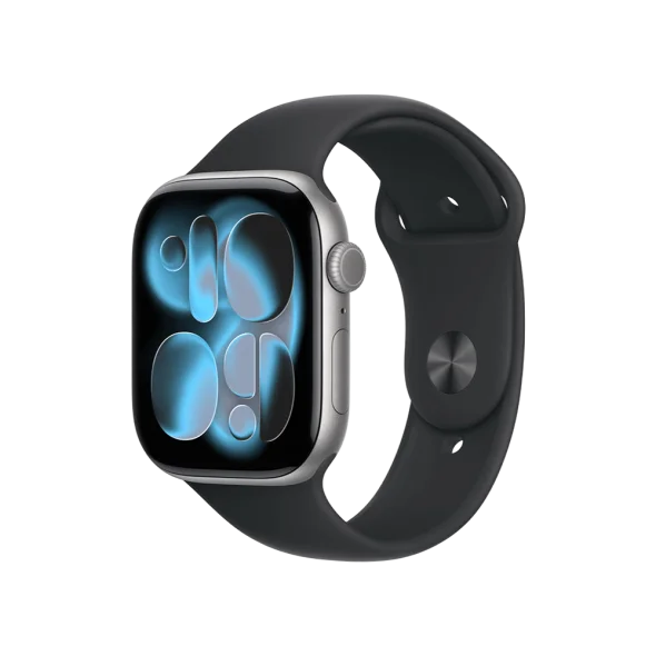 Смарт-годинник Apple Watch Series 11 GPS + Cellular 46mm Space Grey Alu. Case w. Black S. Band - M/L (MFCA4)
